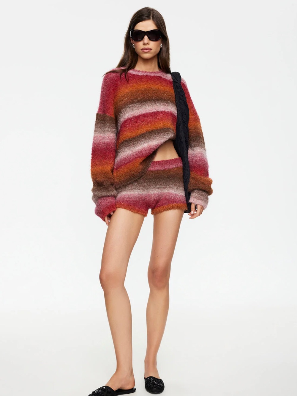 LIONESS | LOYALTY KNIT SHORT | WINE | 1I
